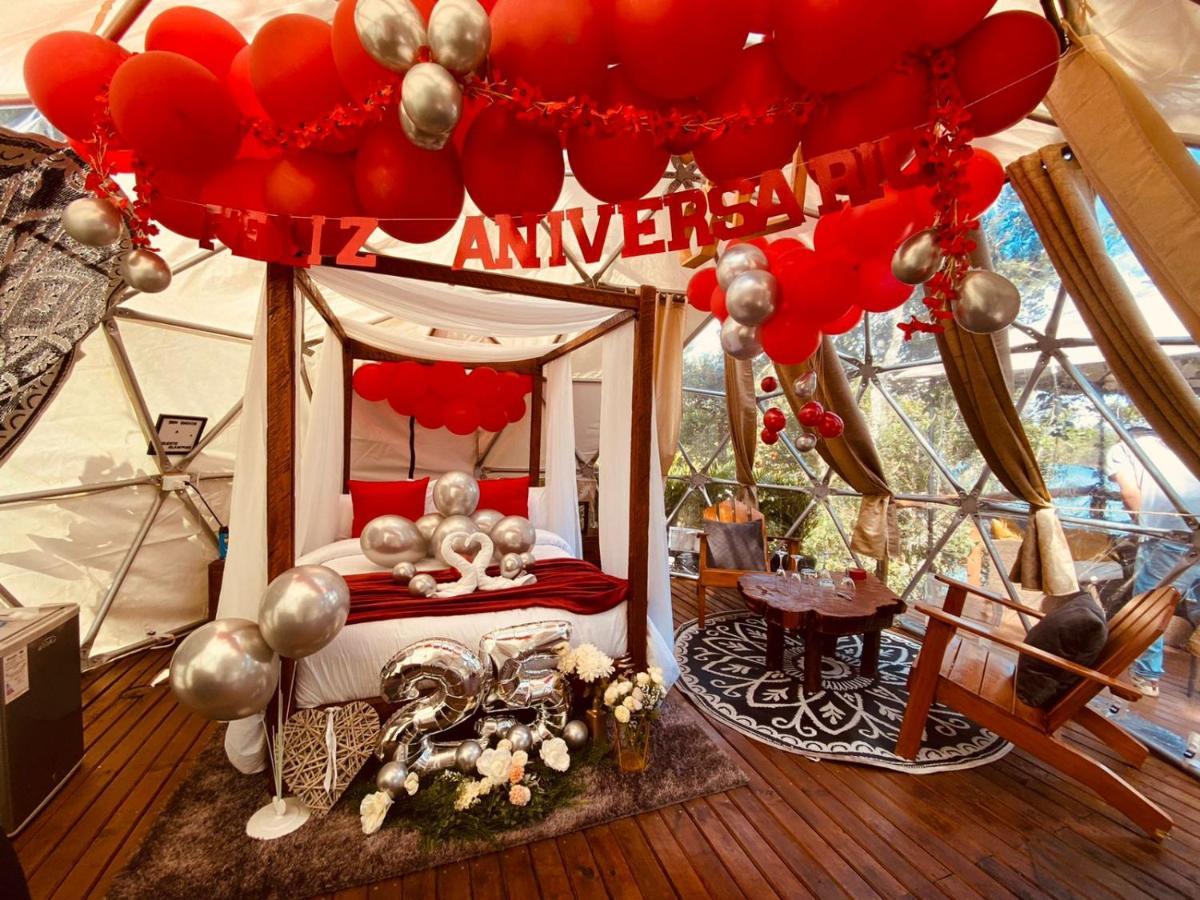 מלון Celeste Glamping Guatapé מראה חיצוני תמונה