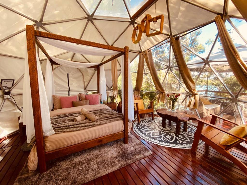 מלון Celeste Glamping Guatapé מראה חיצוני תמונה